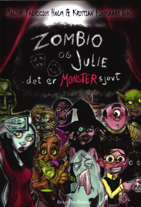 Zombio og Julie - det er Monster sjovt! af Kristian Flodgaard Bach