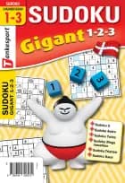 Sudoku GIGANT 1,2,3 af Keesing/Tankesport