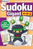 Sudoku GIGANT 4,5,6 af Keesing/Tankesport