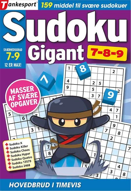 Sudoku GIGANT 7,8,9 af Keesing/Tankesport
