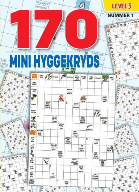 170 Mini Hyggekryds af Keesing/Tankesport