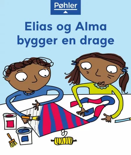 Elias og Alma bygger en drage af Kath Beattie