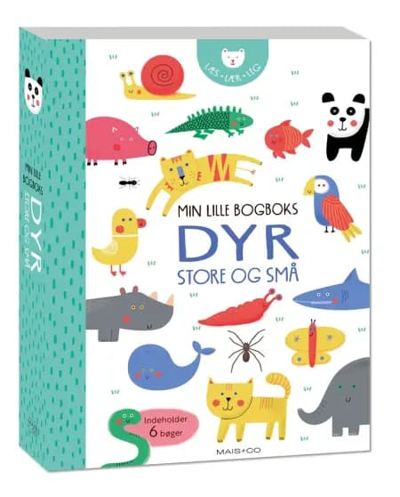 Min lille bogboks DYR - store og små af undefined