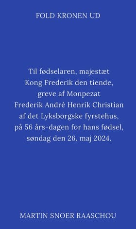 Fold kronen ud af Martin Snoer Raaschou