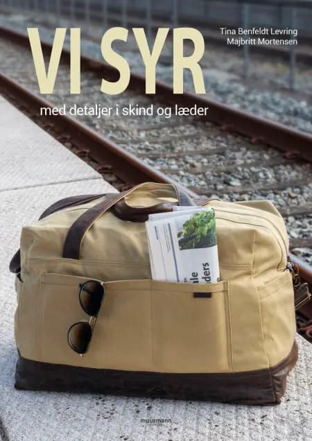 Vi syr - med detaljer i skind og læder af Tina Benfeldt Levring