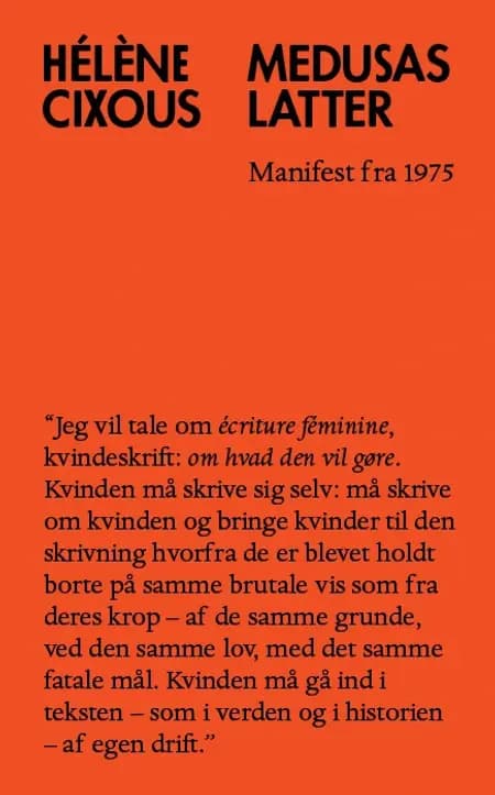 Medusas latter af Hélène Cixous