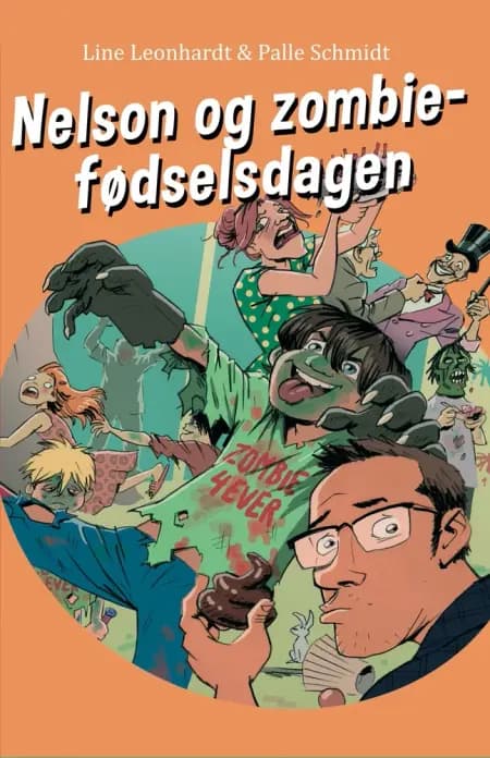 Nelson og zombiefødselsdagen af Palle Schmidt