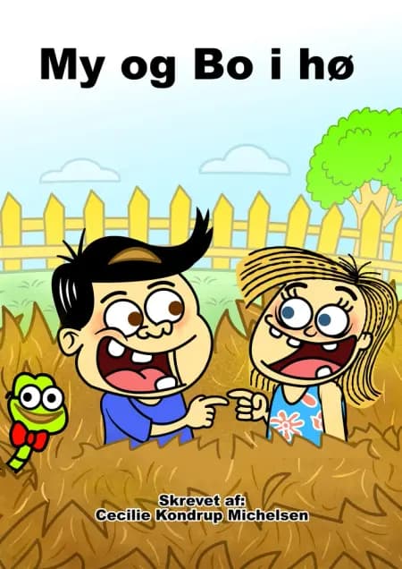 My og Bo i hø af Cecilie Kondrup Michelsen