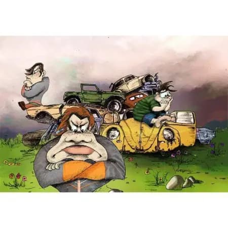 Tankekort af Louise Nabe-Nielsen