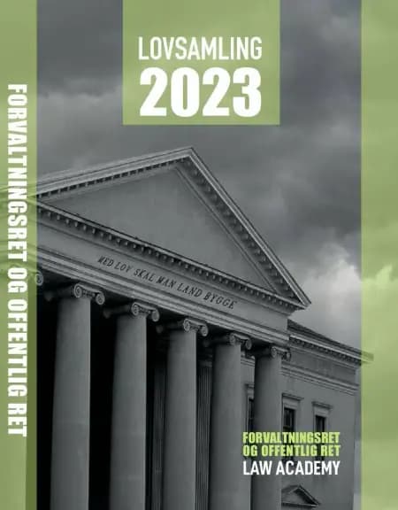 Lovsamling i Forvaltningsret og Offentlig ret af Michelle Pedersen