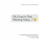 Oh, Crap! Is That Meeting Today...? af Helle Dyrby Høy og Therese Waltersdorff