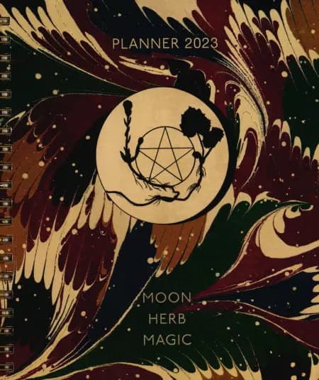 Moon Herb Magic Planner 2023 af Ditte Hegelund