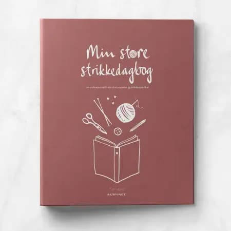 Min store strikkedagbog af Julie Dam Andersen
