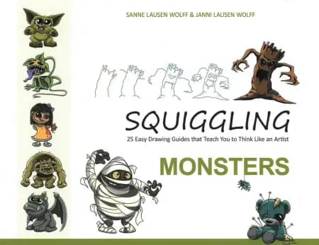 Squiggling - Monsters af Sanne Lausen Wolff