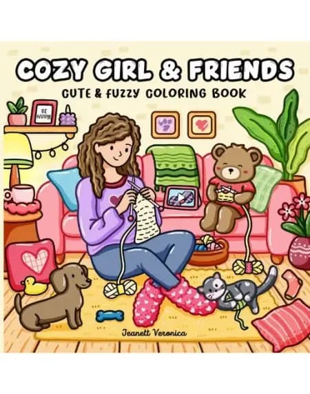 Cozy Girl & Friends af Jeanett Veronica