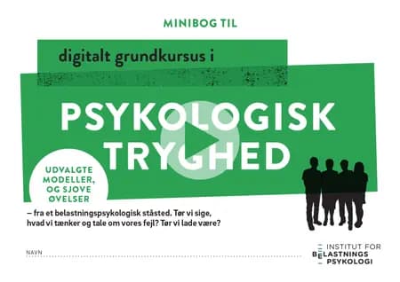 Minibog i Psykologisk Tryghed af Rikke Høgsted