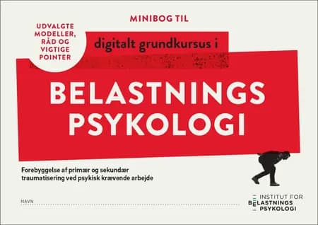 Minibog i Belastningspsykologi af Rikke Høgsted