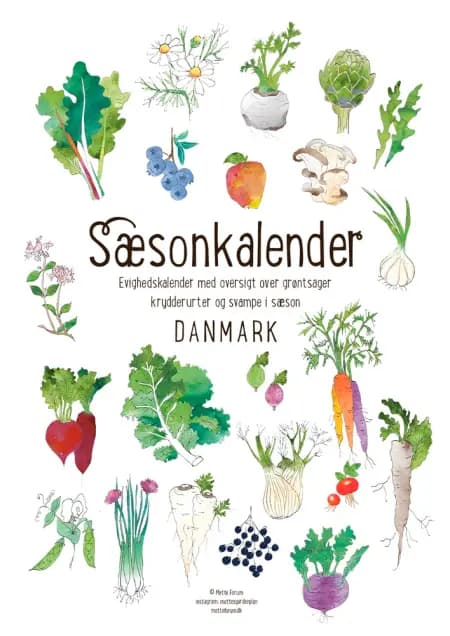 Sæsonkalender af Mette Forum