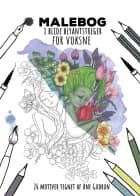 Malebog i blide blyantstreger for voksne af Ane Gudrun