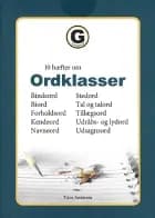 10 hæfter om ordklasser af Trine Andersen