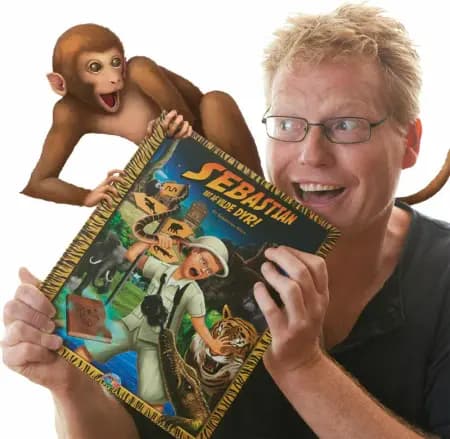 Sebastian - bidt af vilde dyr! af Sebastian Klein