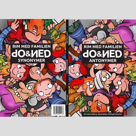 Rim med familien OP&NED af Lotte Salling