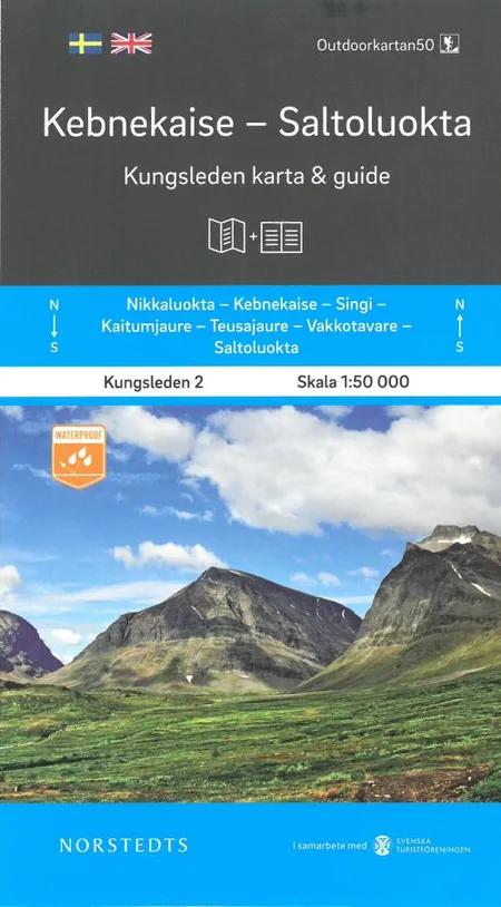 Kebnekaise-Saltolokta : Kungsleden karta & guide af Norstedts