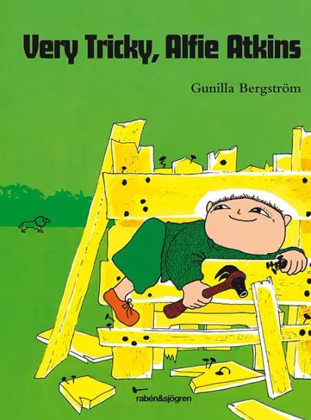Very tricky, Alfie Atkins af Gunilla Bergström