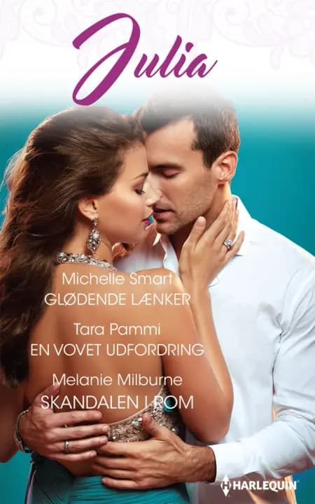 Glødende lænker/En vovet udfordring/Skandalen i Rom af Melanie Milburne