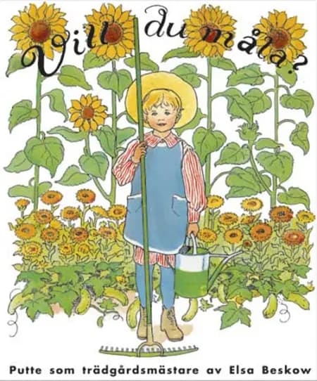 Vill du måla? Putte som trädgårdsmästare af Hjelm Förlag