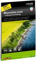 Øhavsstien nord : Faaborg & Svendborg 1:25 000