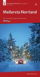 Mellersta Norrland : bil- och turistkarta - road map - Straßenkarte