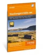 Hardangervidda sør 1:50 000