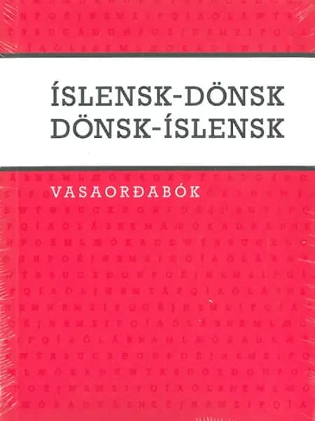 Islandsk-dansk, dansk-islandsk lommeordbog af Halldóra Jónsdóttir