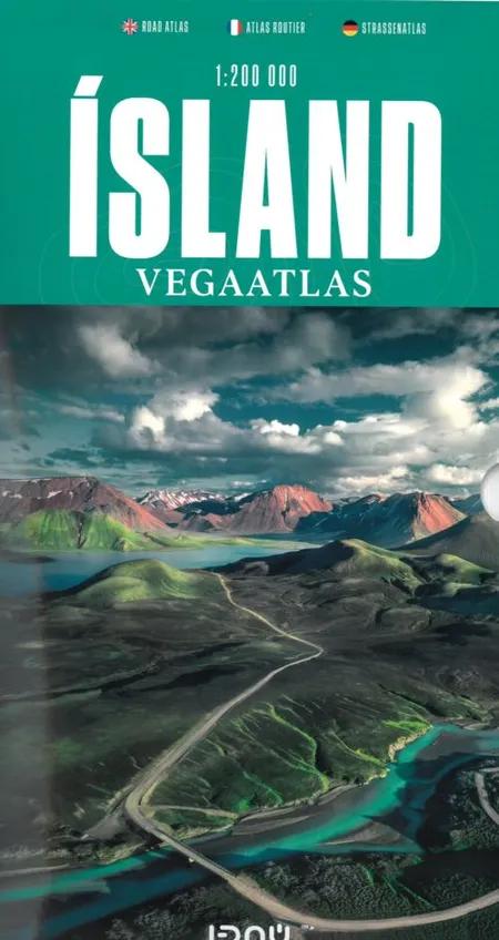 Island Vegaatlas - Iceland Road Atlas 1:200.000 af IDNU
